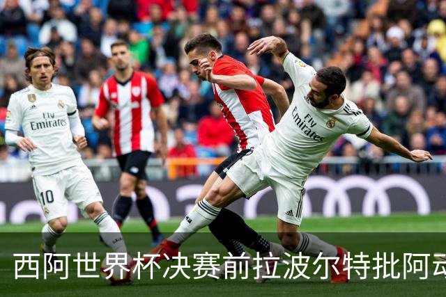 西阿世界杯决赛前拉波尔特批阿动作